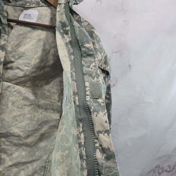 Desert Camo Jacket XS Short Digital Top Shirt Air Force Army Military Fatigue - Picture 9 of 12